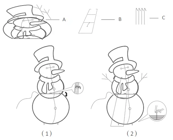 Neo Neon DSN XM-OX0116 48 Inch Neon Flex Snowman - Neo Neon DSN XM-OX0116 48 Inch Neon Flex Snowman - Featured image