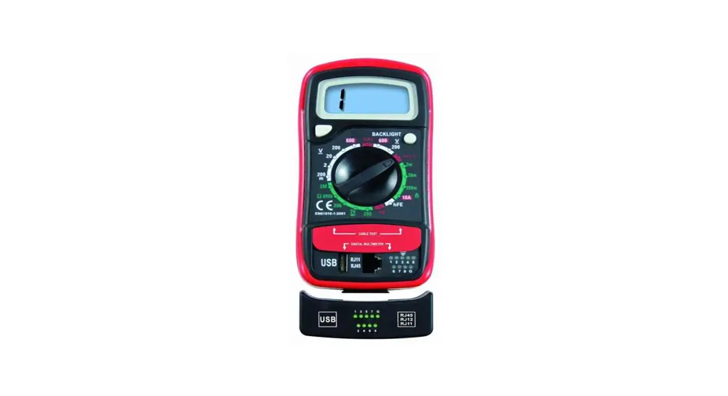 Velleman Dvm630 Multimeter With Usb + Lan Cable Tester User Manual Velleman Dvm630 Multimeter With Usb + Lan Cable Tester User Manual