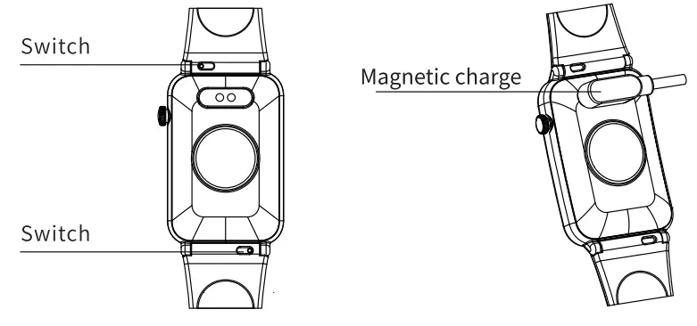 PADY ZX17 Sport Bracelet Heart Rate Monitoring Health Fitness Tracker Smart Watch Smart Bracelet-fig2