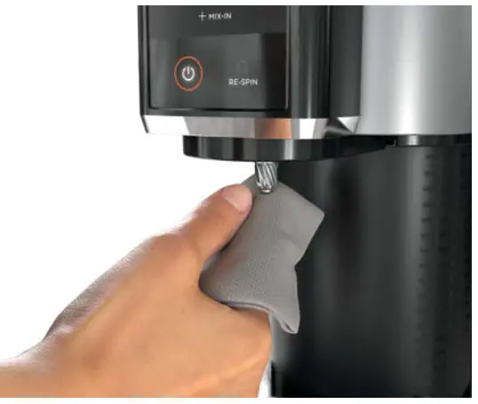 NINJA CREAMi Ice Cream Maker - cleaning