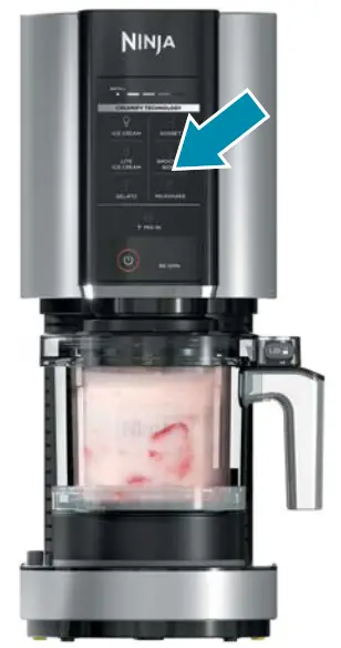 NINJA CREAMi Ice Cream Maker - installed