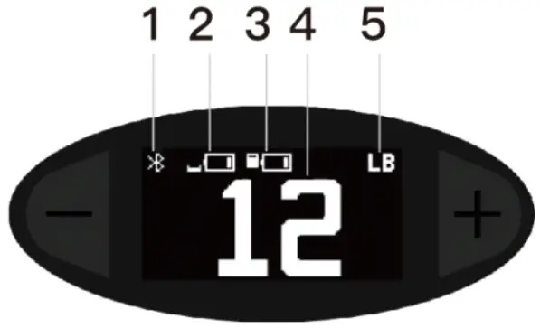 JAXJOX JJ15000 Kettlebellconnect 2.0 Adjustable Kettlebell Cool - Display