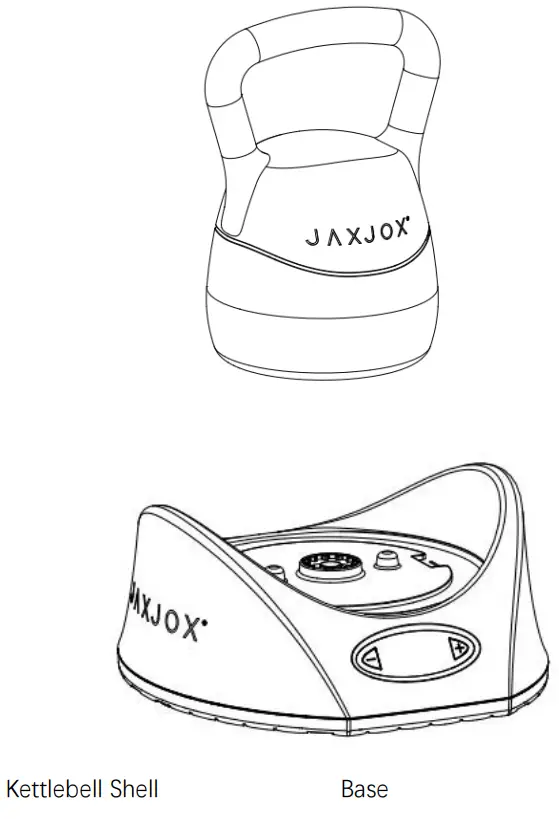 JAXJOX JJ15000 Kettlebellconnect 2.0 Adjustable Kettlebell Cool - Product Accessories