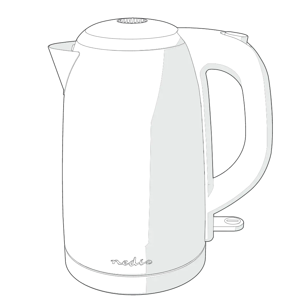 Nedis Kawk350eal Electric Water Kettle User Manual