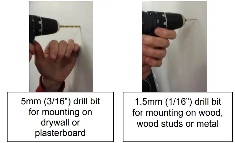DISPLAY ASSEMBLY WALL MOUNT INSTRUCTIONS