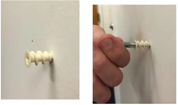 DISPLAY ASSEMBLY WALL MOUNT INSTRUCTIONS