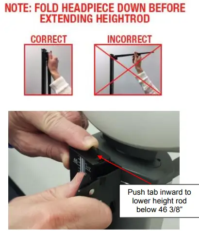 HEIGHT MEASUREMENT INSTRUCTIONS