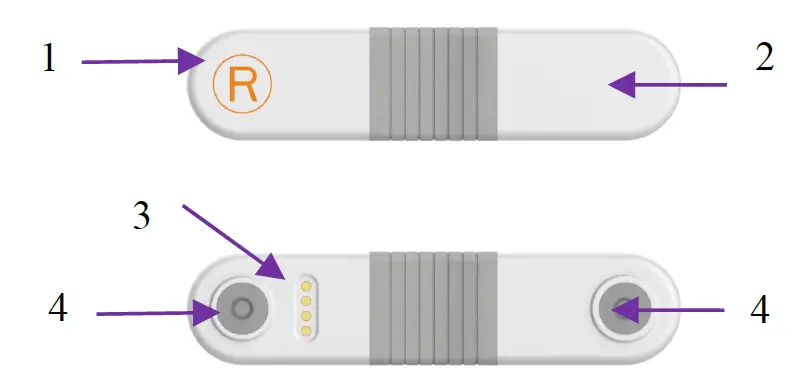 Viatom ER1 Dynamic ECG recorder fig 1