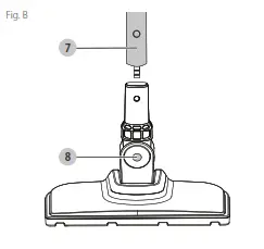 BLACK DECKER BHSM15FX08 Complete Steam Cleaning System - fig b