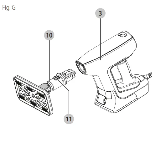 BLACK DECKER BHSM15FX08 Complete Steam Cleaning System - fig g