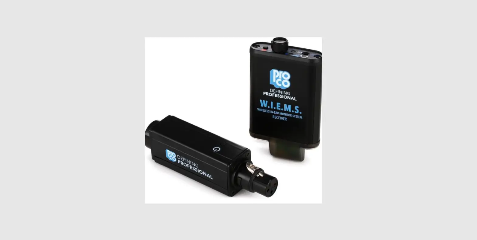 Pro Co Wiems Wireless In-ear Monitor System User Guide
