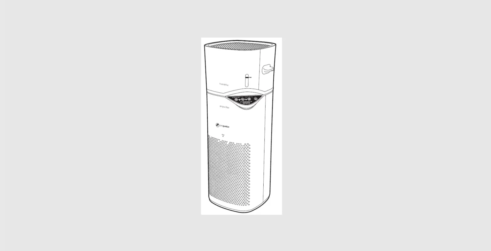 Guardian Technologies Aph406 Large Room Air Purifier And Humidifier Instruction Manual