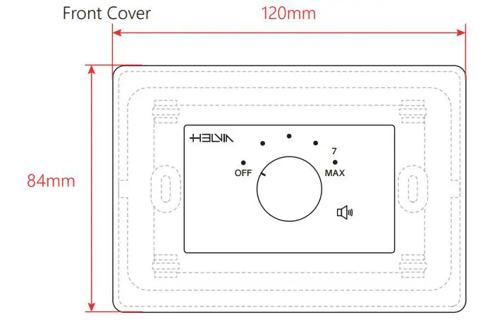 HELVIA-Mura-3-Series-Wall-Mount-Volume-Controller-fig-1
