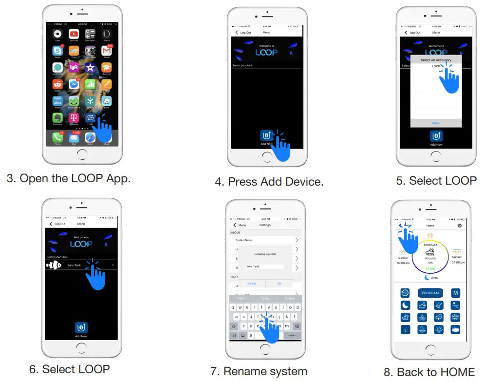 current Mini Loop BT Controller- mobile