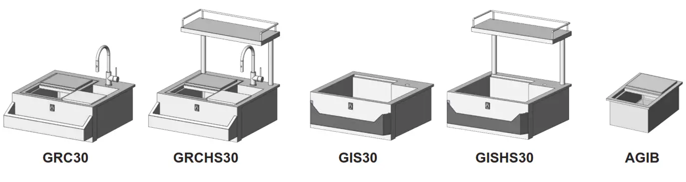 HESTAN Refreshment Center - CONFIGURATIONS