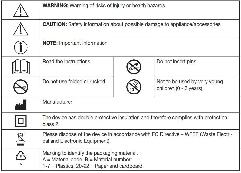 beurer TS15 Ecologic+ Heated Electric Underblanket - fig