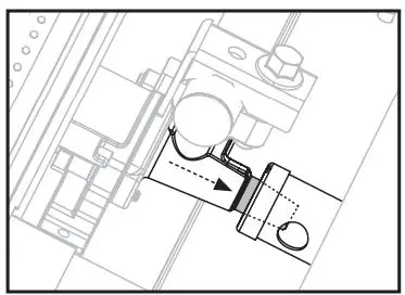BLACKSTONE 2086 Griddle Electric Air Fryer Hood Owner's Manual - Ensure that the fuel nozzle