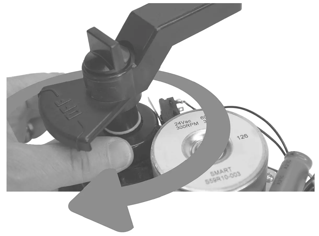 INTERMATIC PE24GVA VALVE ACTUATOR CAM SETTING