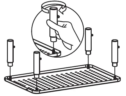 LORYERGO LEMS03 Adjustable Metal Monitor Stand-3