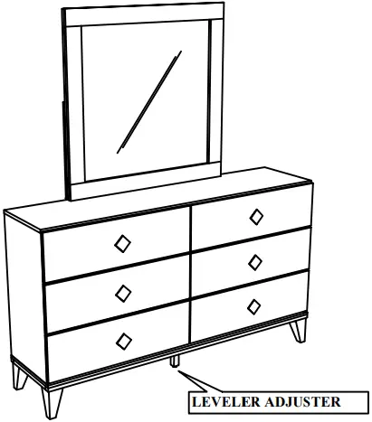 Best Quality Furniture MAD-Q4N Queen Bedroom Set 7