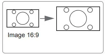 ViewSonic M1 Portable Cinema User Guide - Scales a picture so that it is displayed