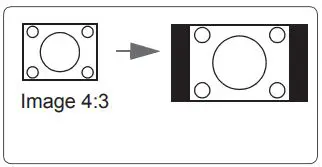 ViewSonic M1 Portable Cinema User Guide - Scales a picture