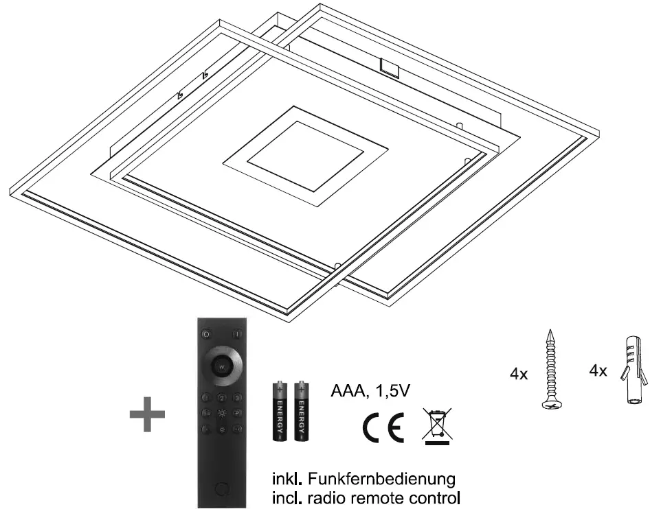Paul Neuhaus B 8379-78 Q-AMIRA LED Ceiling Light 04