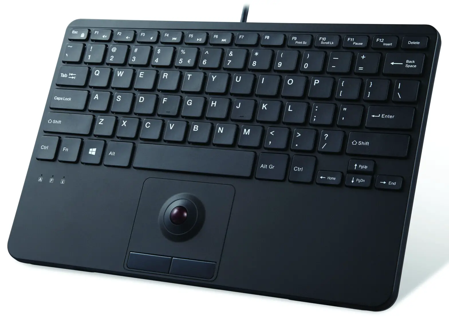perixx PERIBOARD 526 Wired Mini Membrane Trackball Keyboard - cover