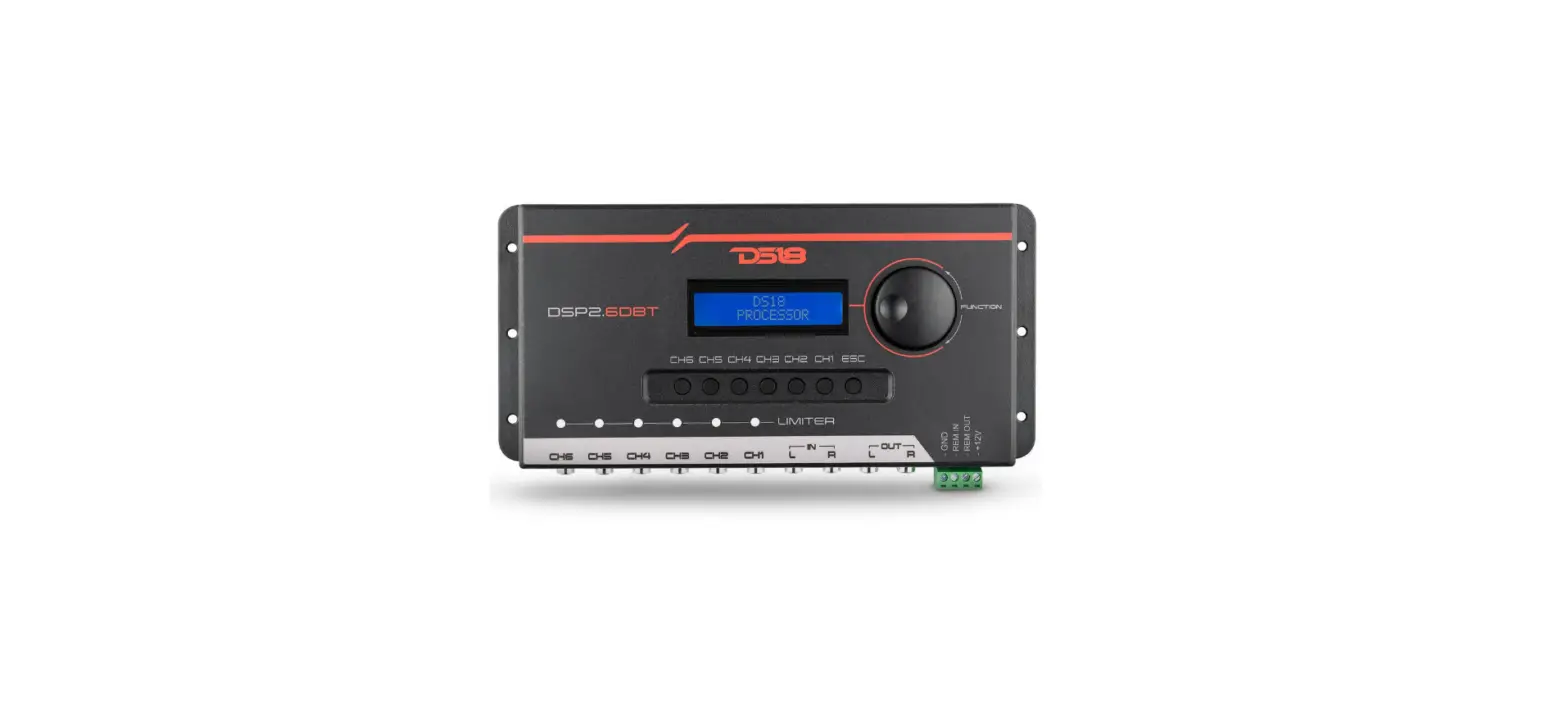 Ds18 Dsp2.6dbt Digital Sound Processor Owner's Manual