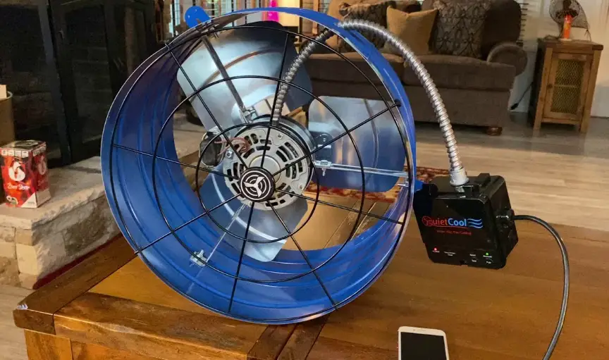 Quietcool Afg Smt Pro-2.0 Smart Attic Gable Fan Owner's Manual Quietcool Afg Smt Pro-2.0 Smart Attic Gable Fan Owner's Manual