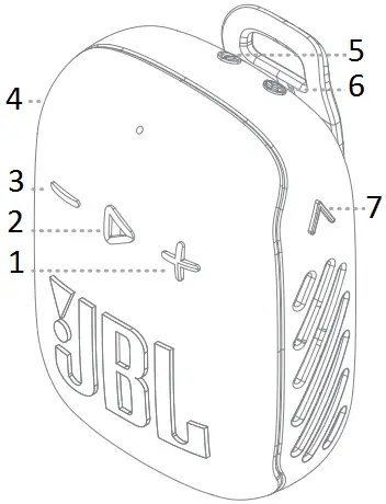 JBL WIND3S Portable Speakers A13