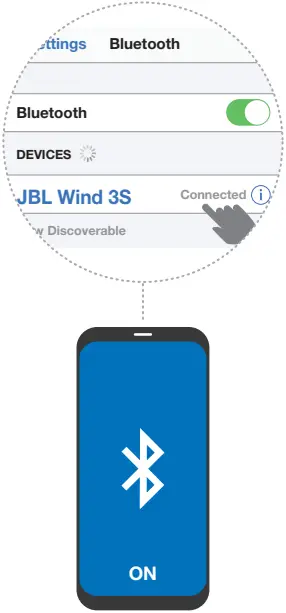 JBL WIND3S Portable Speakers B2