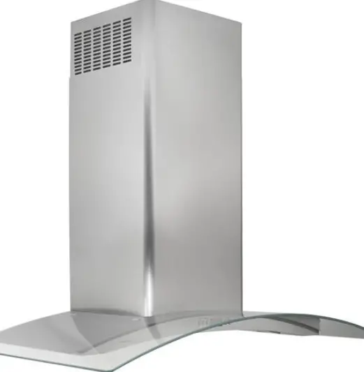 MONOGRAM-ZV925SLSS 36-Inch-Glass-Canopy-Chimney-