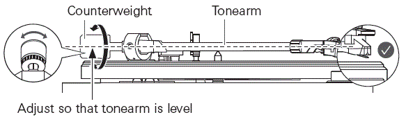 audio technica AT-LPW40WN Belt Drive Turntable fig 13