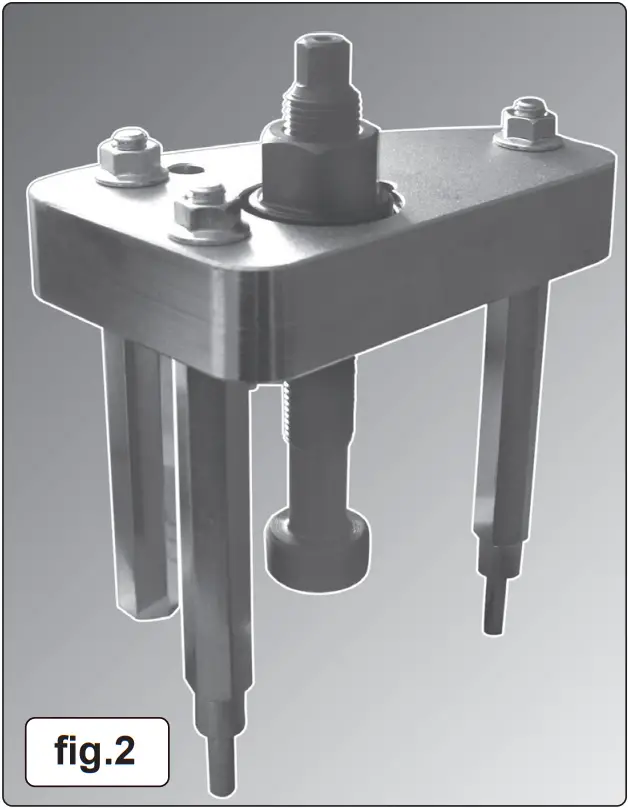 SEALEY Diesel Injector Puller Citroen Peugeot fig 2