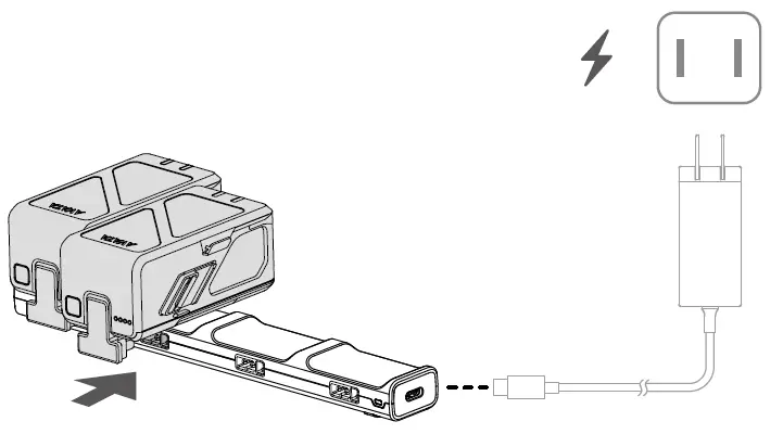 dji-CHX169-80-AVATA-Battery-Charging-Hub-FIG2