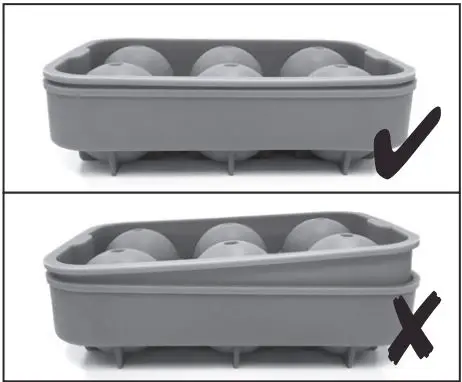 HENDI Food Service Equipment Instructions - Lift the lid to check if it is completely locked