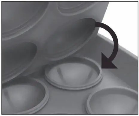 HENDI Food Service Equipment Instructions - Special locking structure for sealing