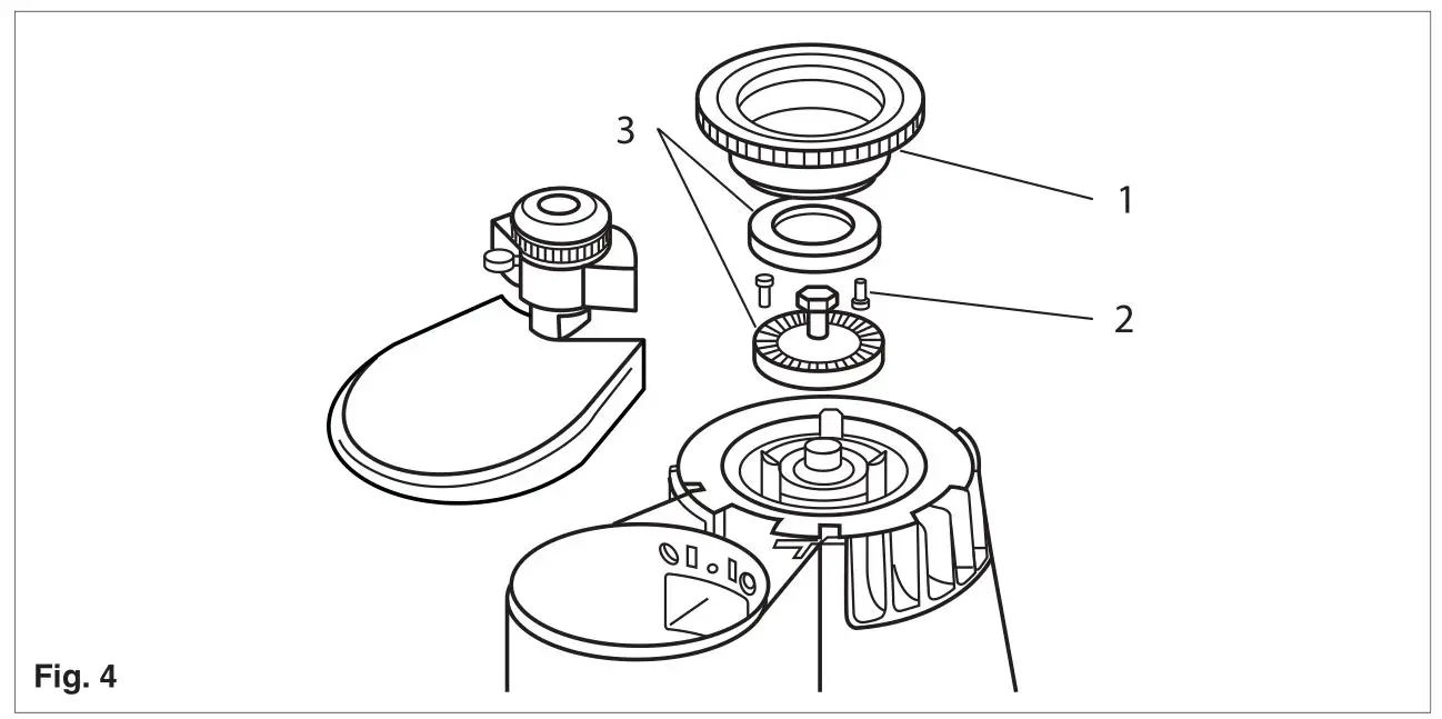 RANCILIO KRYO 65 OD EVO Coffee Grinder - figure 4