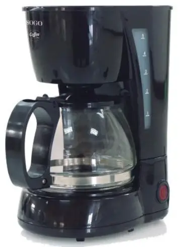SOGO SS-5655 Electronic Drip Coffee Maker