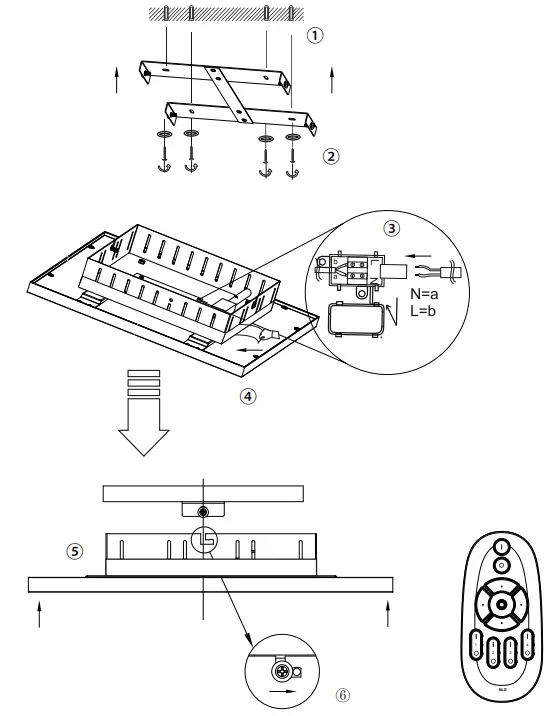 Paul Neuhaus 12102 LED Panel 1