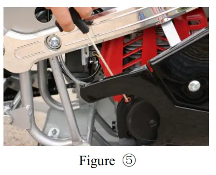 XTREMEPOWERUS Four Stroke Mini Motorcycle Gas Powered Pocket Bike -FIGURE 4