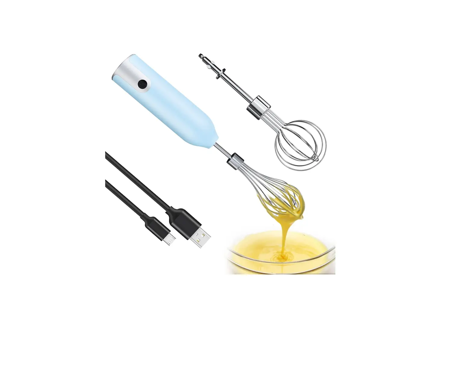 Vomelon Egg Beater Whisk Rechargeable User Guide