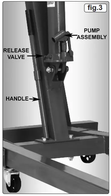 SEALEY SC10.V4 1 Tonne Folding Engine Crane - Fig3