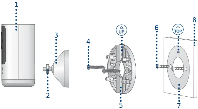 LOREX U471AA Series 2K Wire Free Camera D04