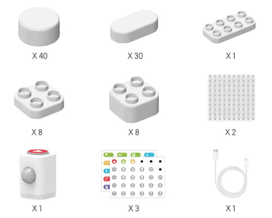 BOTZEES 51212 Building Blocks Robot 2