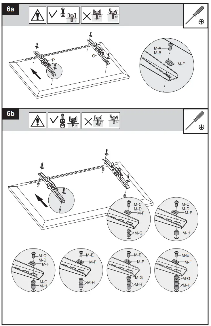 stell SOS 4000 Floor TV Cart - Figure 5