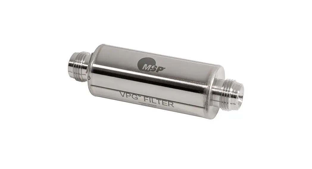 Msp Vpg-a6 In-line Process Gas Filter User Guide
