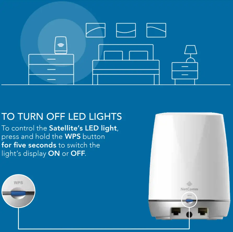 NetComm NS 02 CloudMesh Satellite Access Point - Figure 20