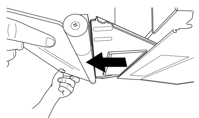 Whirlpool UMH50008 Microwave Hood Combination - out visor